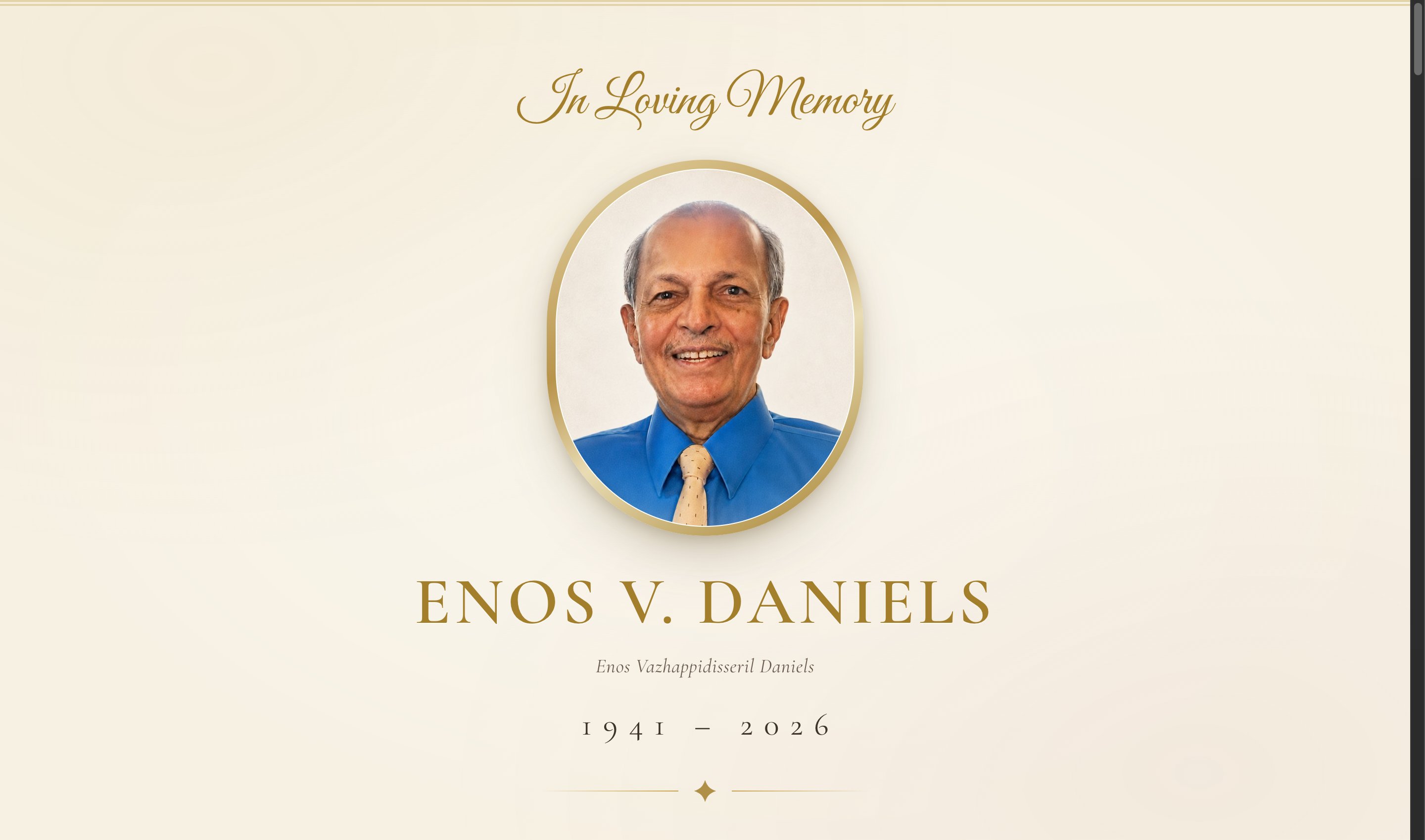 Enos Daniels Memorial